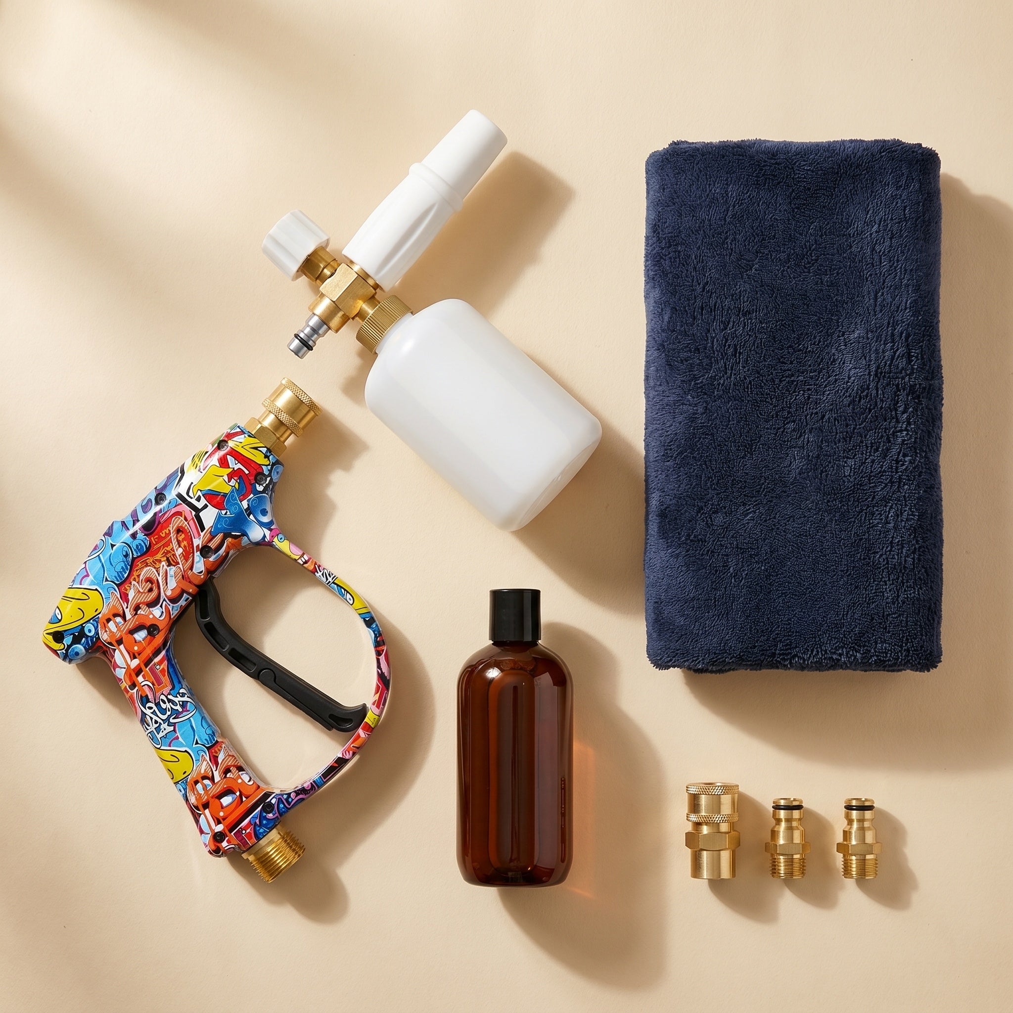 DRIVORA Bundles — full kit bundle flatlay on warm cream backdrop