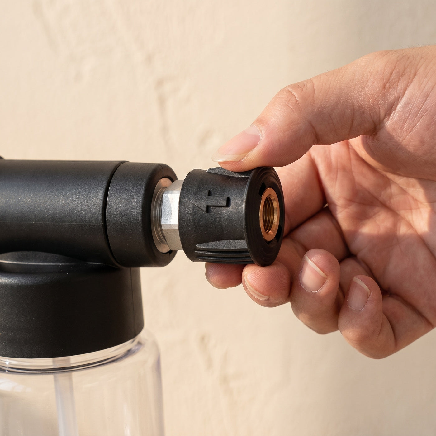 DRIVORA universal M22 pressure washer adapter for foam cannon