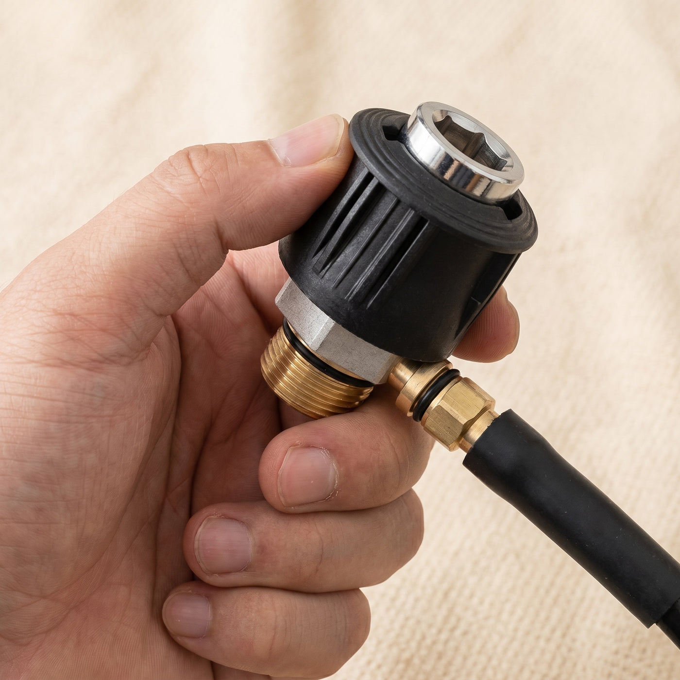DRIVORA universal M22 pressure washer adapter for foam cannon