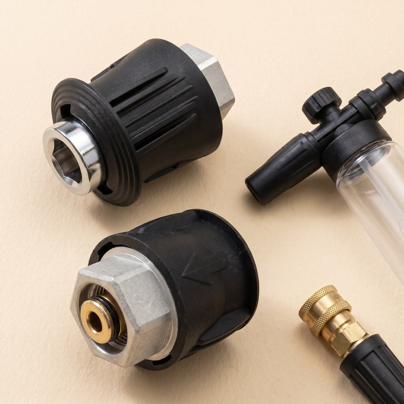DRIVORA universal M22 pressure washer adapter for foam cannon