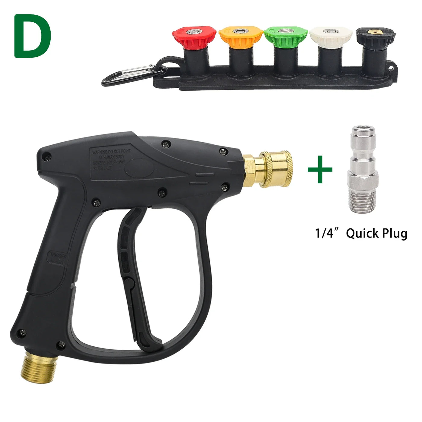 DRIVORA Pro Foam Cannon Kit with stubby pressure washer gun
