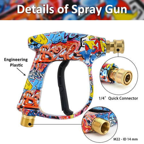 DRIVORA Pro Foam Cannon Kit with Stubby Gun