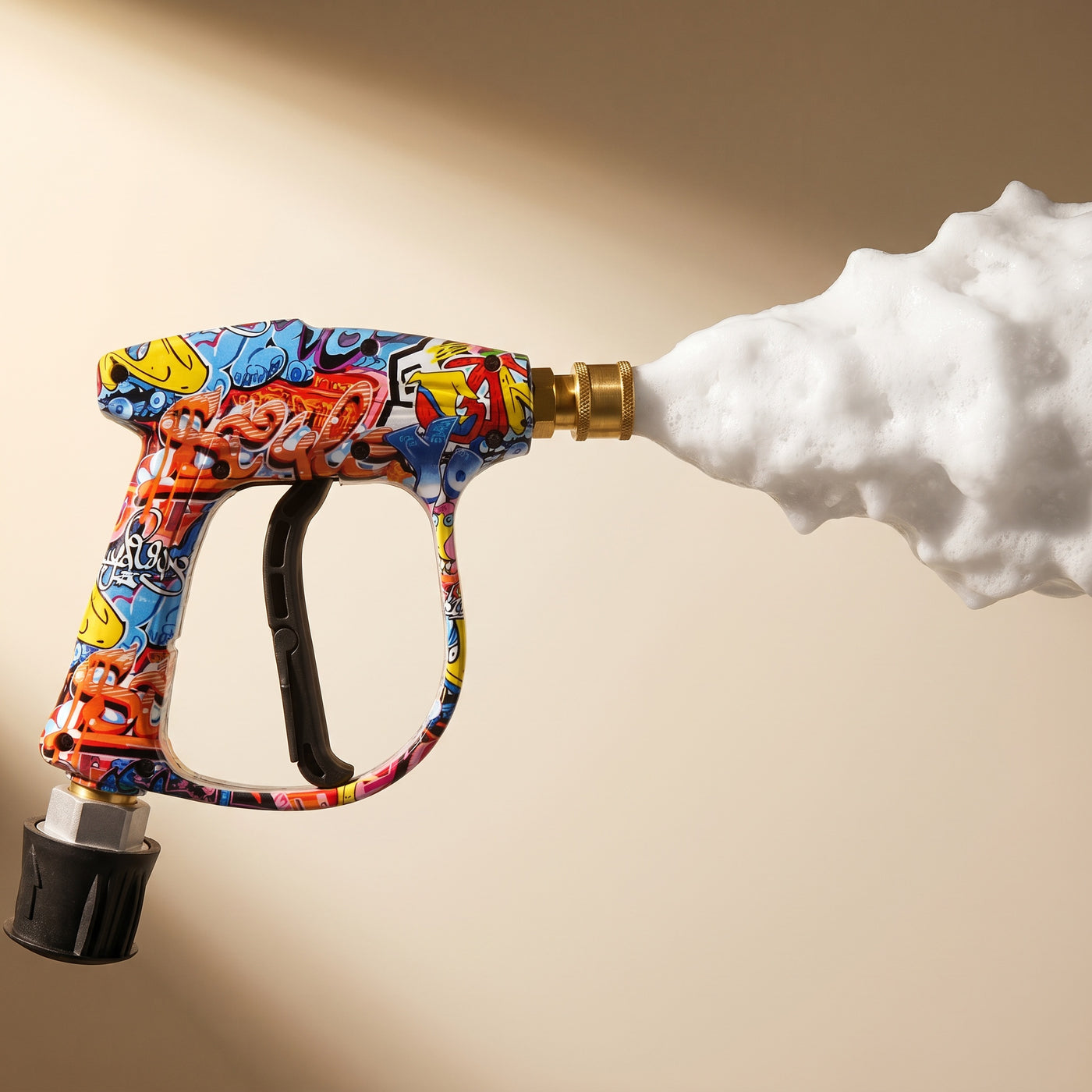 DRIVORA Pro Kit firing thick dwell snow foam — graffiti edition