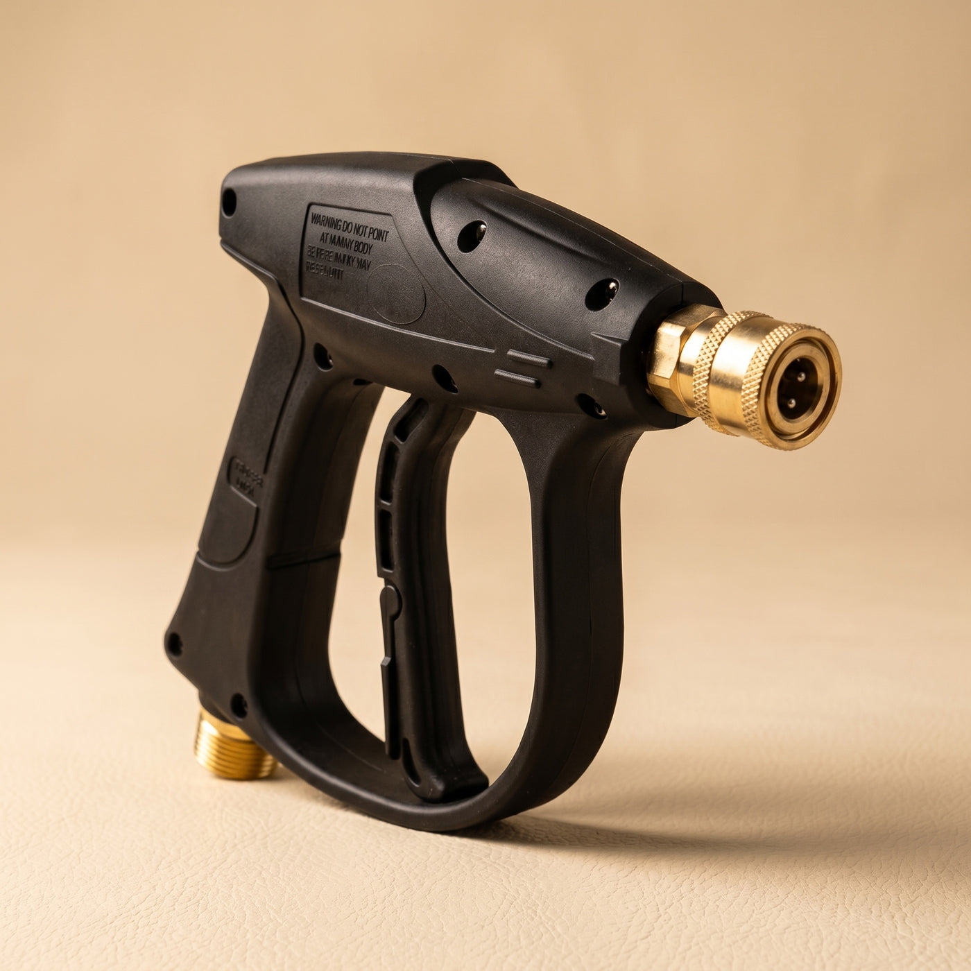 DRIVORA Pro Kit Black — black stubby gun solo 3/4 front angle
